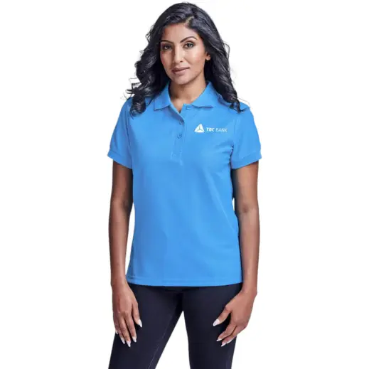 Ladies Exhibit Golf Shirt Model